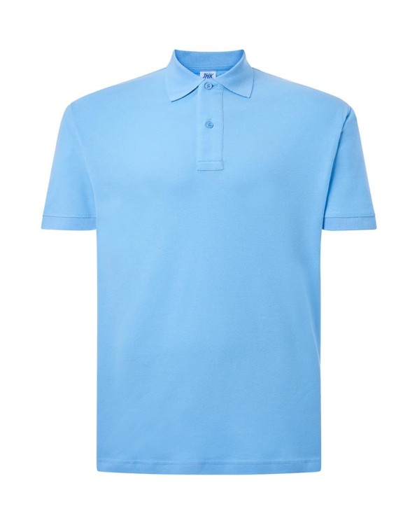 Koszulka polo sky blue męska z haftem nadrukiem logo firmy 210g PORA 210 kolor SK koszulka polojhktshirt_pora210_sk_side (2) (Copy).jpg