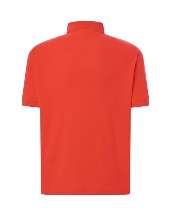 Koszulka polo warm red męska z haftem nadrukiem logo firmy 210g PORA 210 kolor WR koszulka polojhktshirt_pora210_wr_side (3) (Copy).jpg