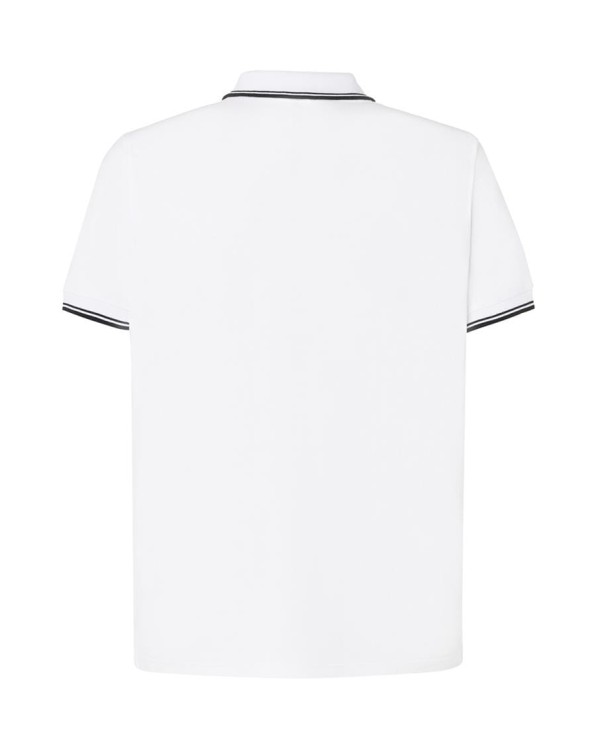 Koszulka polo whiteblack męska z haftem nadrukiem logo firmy 210g PORA 210 kolor WHBK koszulka polojhktshirt_pora210_whbk_side (3) (Copy).jpg
