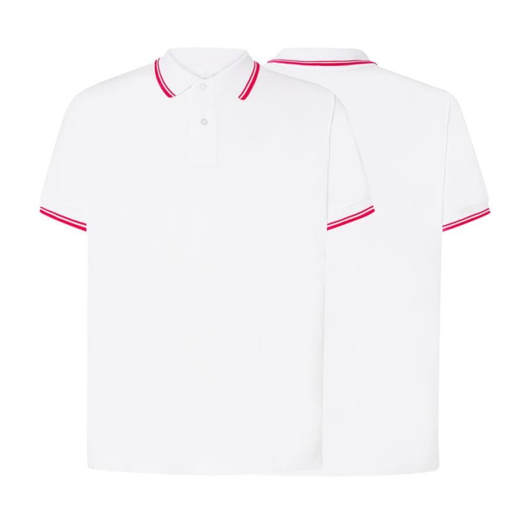 Koszulka polo whitered męska z haftem nadrukiem logo firmy 210g PORA 210 kolor WHRD koszulka polo (Copy).jpg