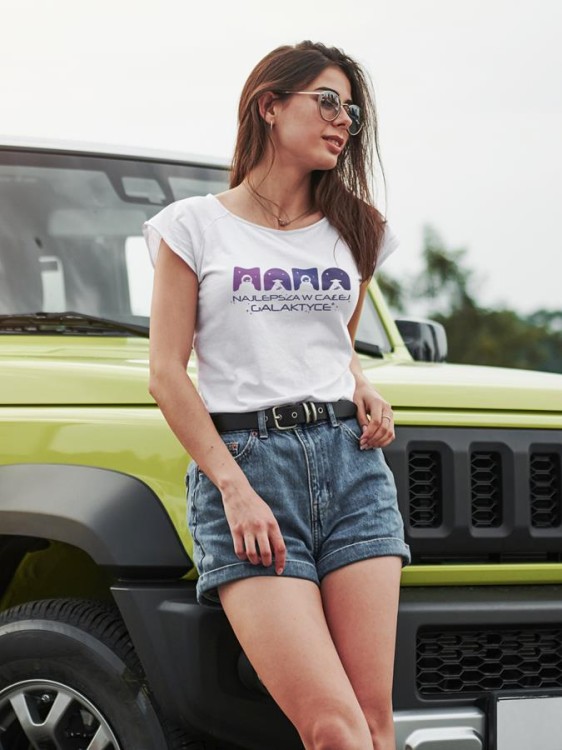 Koszulka dla Mamy na Dzień Mamy zestaw z kubkiem z nadrukiem MAMA najlepsza w całej galaktyce kolor biały (7).jpg