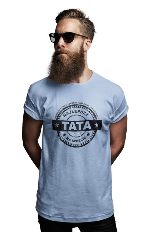 Koszulka dla Mamy i Taty na Dzień Matki i Ojca z napisem Najlepsza Mama na świecie i Najlepszy Tata na świecie w kolorze różowym i błękitnym (2).jpg