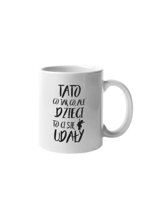 Koszulki dla Rodziców na Dzień Mamy i Taty zestaw z kubkami z napisem Mamo co jak co, ale dzieci to Ci się udały i Tato co jak co, ale dzieci to Ci się udały w kolorze petrol bluej (2).jpg