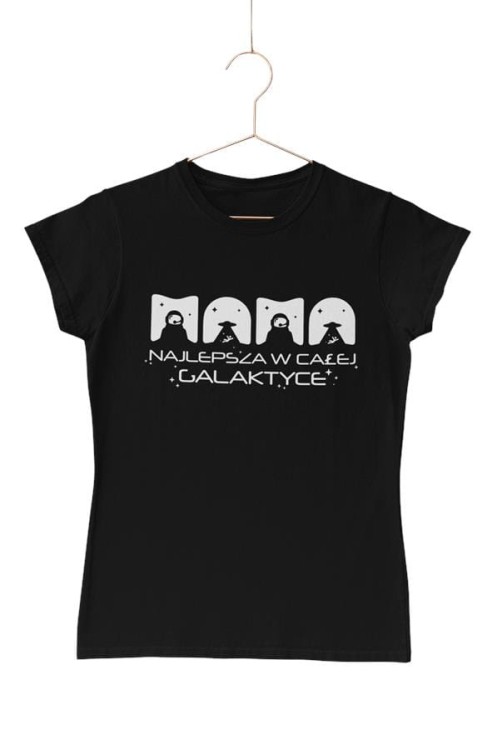 Koszulka dla Mamy na Dzień Mamy zestaw z kubkiem z nadrukiem MAMA najlepsza w całej galaktyce kolor czarny (6).jpg