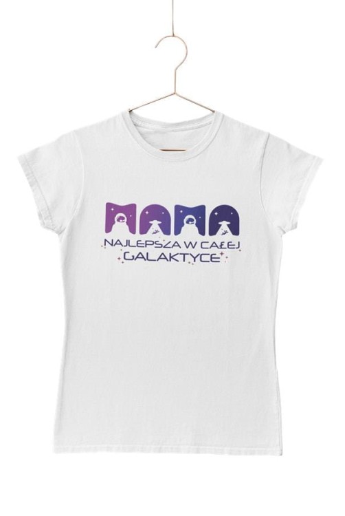 Koszulka dla Mamy na Dzień Mamy zestaw z kubkiem z nadrukiem MAMA najlepsza w całej galaktyce kolor biały (4).jpg