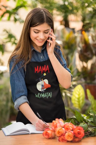 Fartuch dla Mamy na prezent na Dzień Matki z napisem Mama wymiata! (1).jpg
