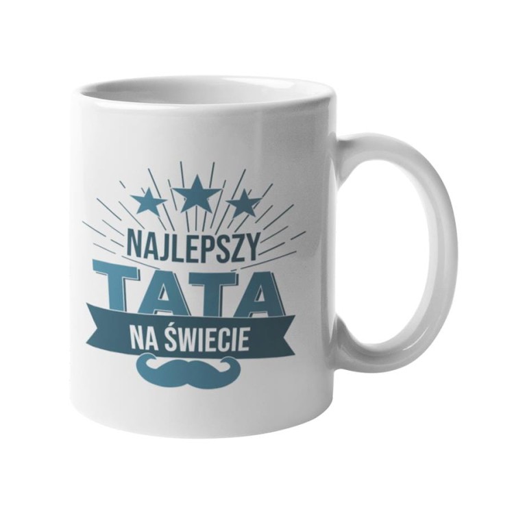 Kubek dla Taty prezent na Dzień Ojca urodziny Najlepszy TATA na świecie (2).jpg