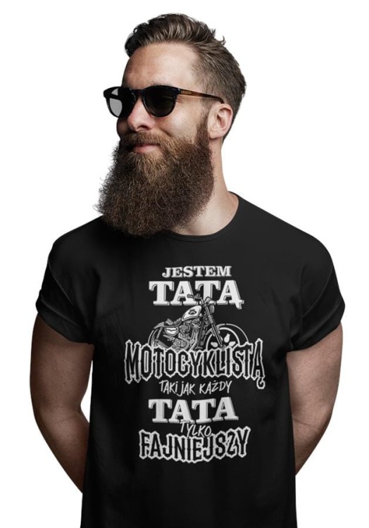 Koszulka dla TATY MOTOCYKLISTĄ BIKERME JESTEM TATĄ MOTOCYKLISTĄ TAKI JAK KAŻDY TATA TYLKO FAJNIEJSZY 2.jpg