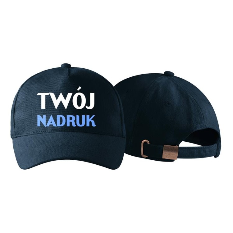 Czapka reklamowa z logo firmy własnym projektem 5 panelowa granatowy Czapka unisex 307_02 GRANATOWY  (1).jpg