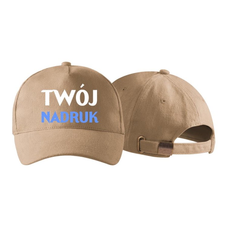 Czapka reklamowa z logo firmy własnym projektem 5 panelowa piaskowy  Czapka unisex 307_08 PIASKOWY  (1).jpg