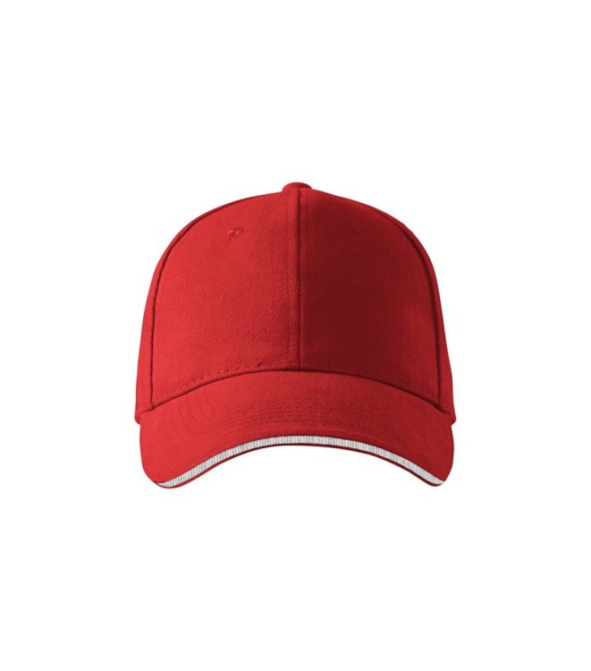 Czapka reklamowa z logo firmy własnym projektem 6 panelowa czerwony Czapka unisex 306_07 CZERWONY  (1).jpg