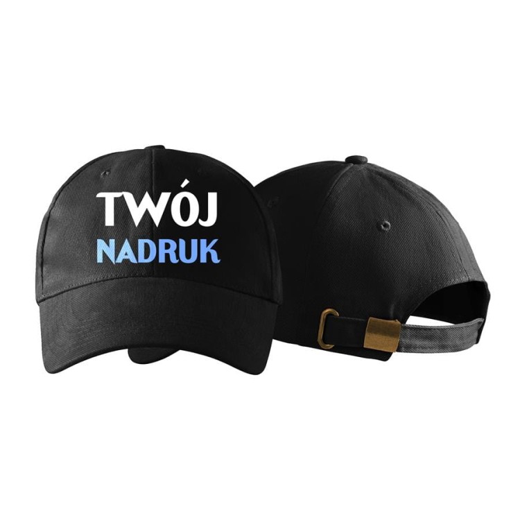 Czapka reklamowa z logo firmy własnym projektem 6 panelowa czarny Czapka unisex 305_01 CZARNA   (2).jpg