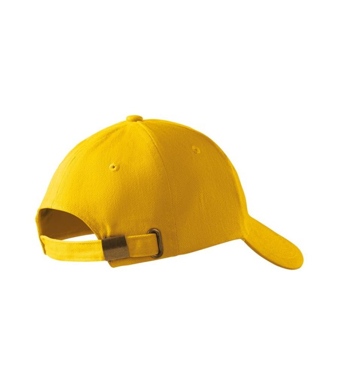 Czapka reklamowa z logo firmy własnym projektem 6 panelowa żółty Czapka unisex 305_04 ŻÓŁTY (4).jpg
