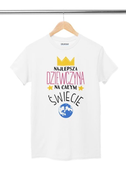 Koszulka dla Dziewczyny w zestawie z kubkiem z nadrukiem Najlepsza Dziewczyna n.jpg