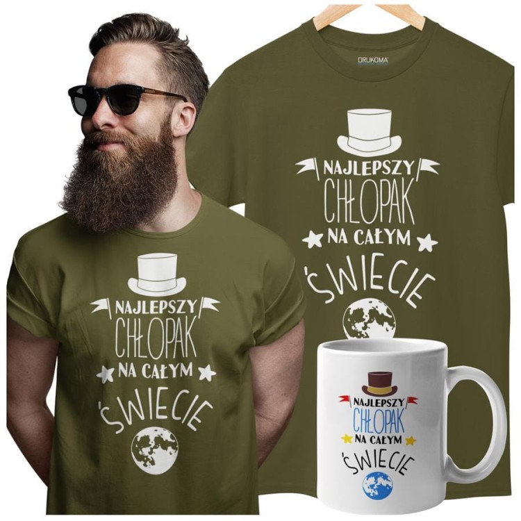 Koszulka dla Chłopaka w zestawie z kubkiem z nadrukiem Najlepszy Chłopak na całym  (4).jpg
