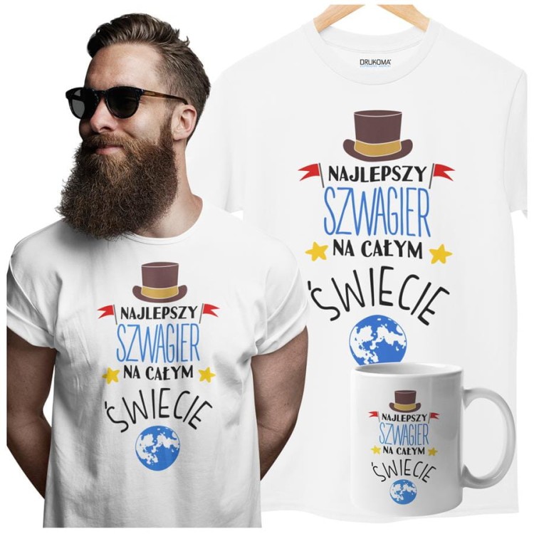 Koszulka dla Szwagra w zestawie z kubkiem z nadrukiem Najlepszy Szwagier na całym (4).jpg