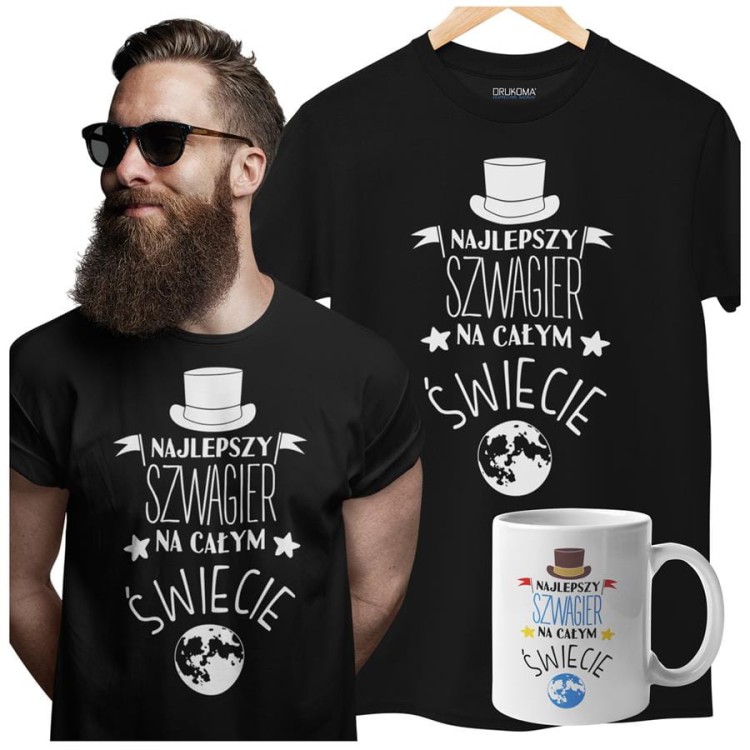 Koszulka dla Szwagra w zestawie z kubkiem z nadrukiem Najlepszy Szwagier na cały (4).jpg