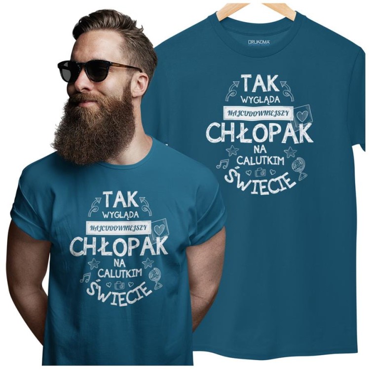 Koszulka dla Chłopaka modny prezent na Walentynki lub Urodziny stylowa koszulka z (3).jpg