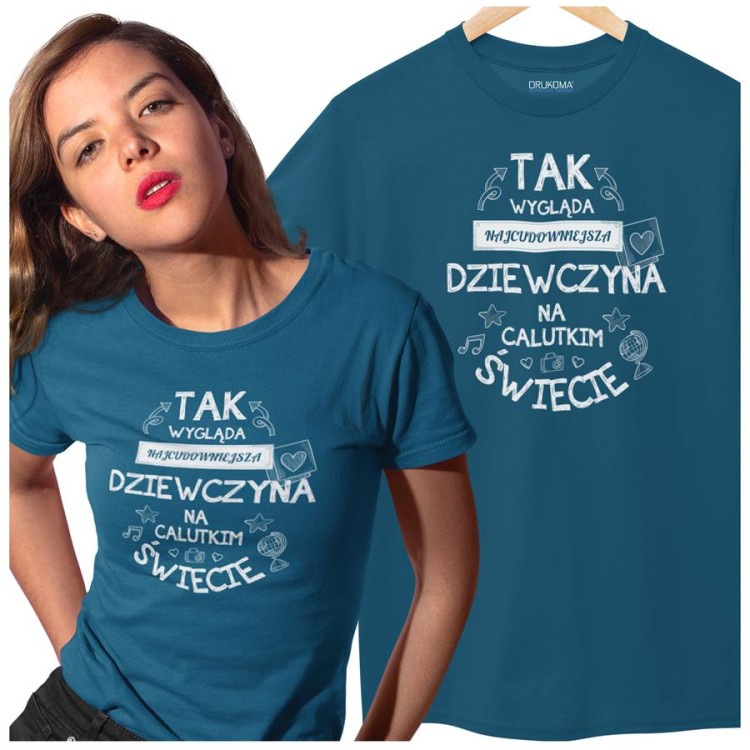 Koszulka dla Dziewczyny na Urodziny lub Walentynki z nadrukiem Tak wygląda naj (3).jpg