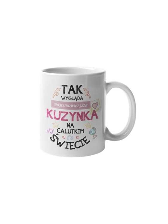 Koszulka dla Kuzynki w zestawie z kubkiem z nadrukiem Tak wygląda najcu (1).jpg