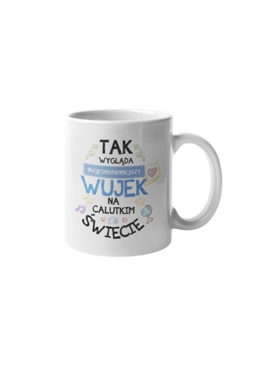 Koszulka dla Wuja w zestawie z kubkiem z nadrukiem Tak wygląda najcudowniejs (1).jpg