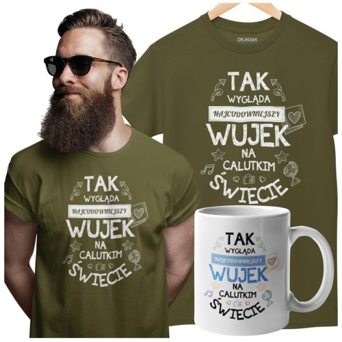 Koszulka dla Wuja w zestawie z kubkiem z nadrukiem Tak wygląda najcudownie (4).jpg
