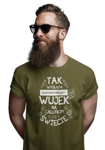 Koszulka dla Wuja w zestawie z kubkiem z nadrukiem Tak wygląda najcudownie.jpg