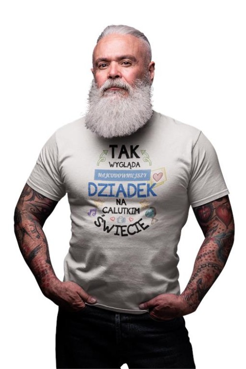 KOSZULKA DLA DZIADKA NA DZIEŃ DZIADKA NAJCUDOWNIEJSZY DZIADEK NA ŚWIECIE KOSZ (3).jpg