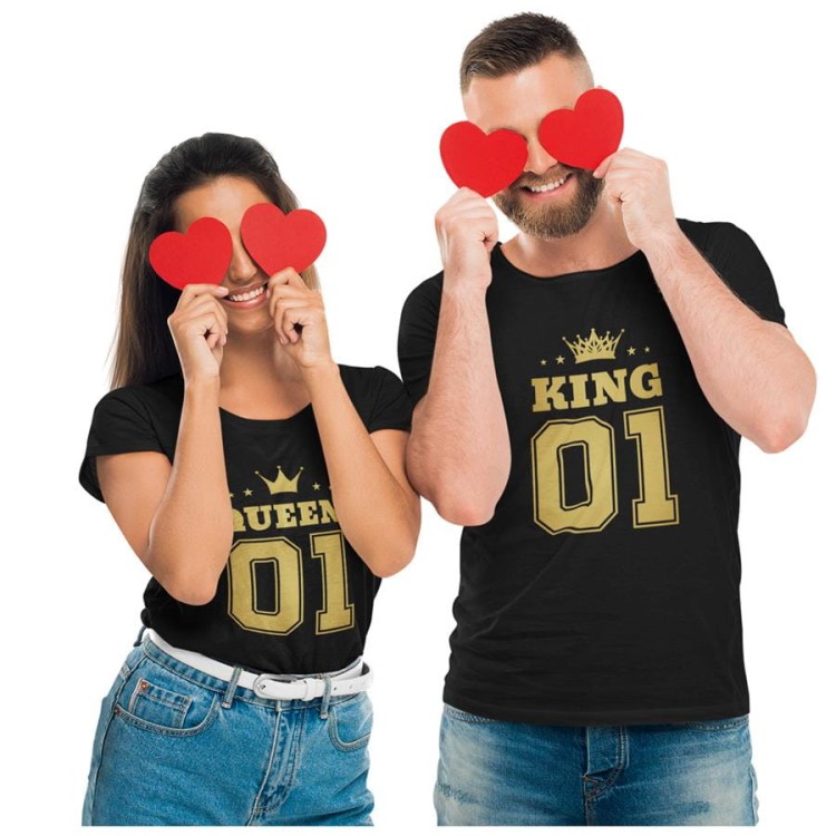 KOSZULKI DLA PAR NA WALENTYNKI PREZENT KING QUEEN (4).jpg