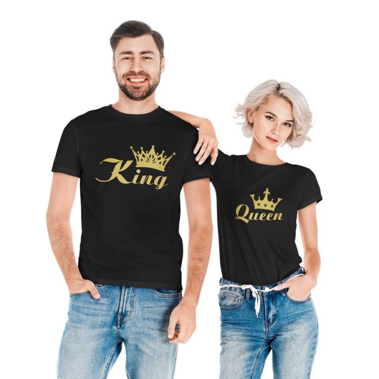 KOSZULKI DLA PAR NA WALENTYNKI PREZENT KING QUEEN KORONA  (9).jpg