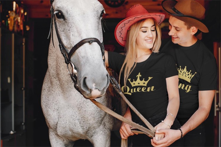 KOSZULKI DLA PAR NA WALENTYNKI PREZENT KING QUEEN KORONA  (10).jpg