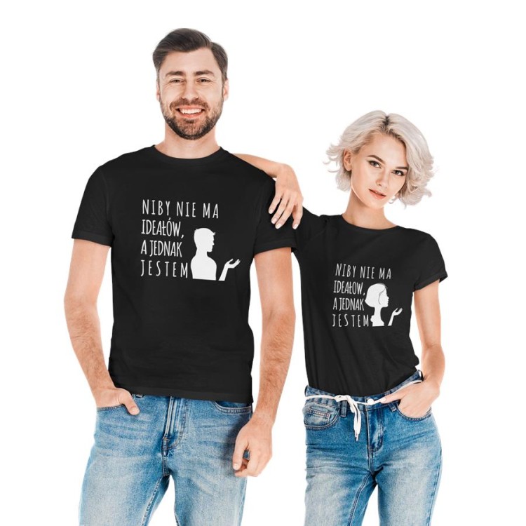 KOSZULKI DLA PAR NA WALENTYNKI PREZENT NIBY NIE MA IDEAŁÓW, A JEDNAK JESTEM (2).jpg