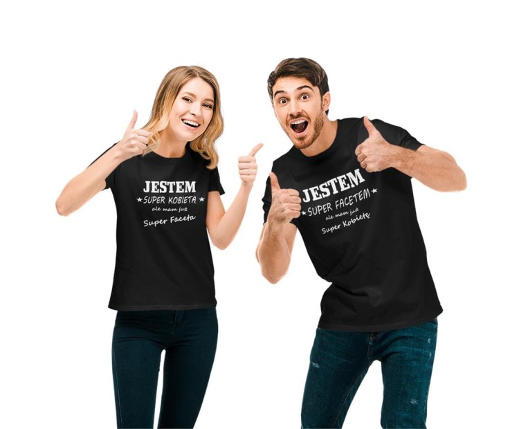 KOSZULKI DLA PAR NA WALENTYNKI PREZENT JESTEM SUPER FACETEM, KOBIETĄ (2).jpg