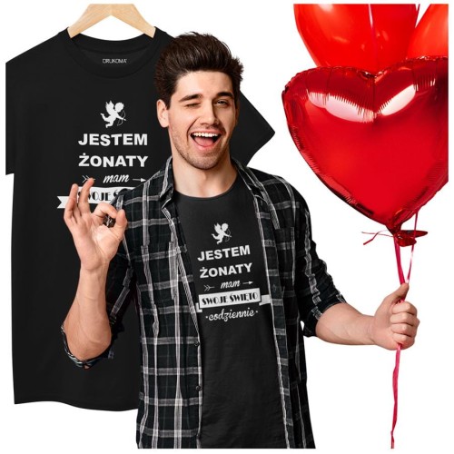 KOSZULKA NA WALENTYNKI PREZENT DLA CHŁOPAKA JESTEM ŻONATY  (5).jpg