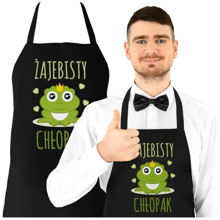 FARTUCH DLA CHŁOPAKA MĘŻA PREZENT NA WALENTYNKI ŻAJEBISTY CHŁOPAK.jpg