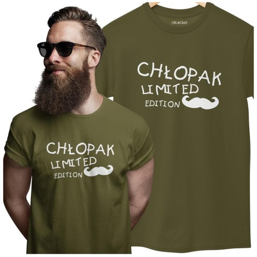 KOSZULKA NA WALENTYNKI PREZENT DLA CHŁOPAKA CHŁOPAK LIMITED EDITION KOLOR KHAKI (6).jpg