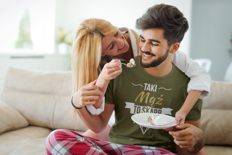 KOSZULKA NA WALENTYNKI PREZENT DLA CHŁOPAKA MĄŻ SKARB  KOLOR KHAKI (6).jpg