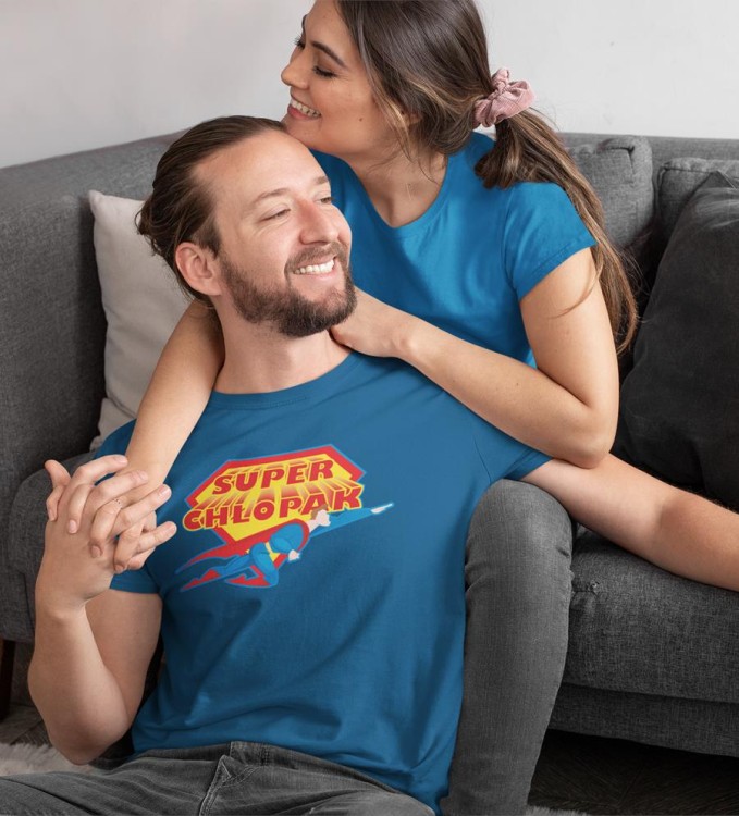 KOSZULKA NA WALENTYNKI PREZENT DLA CHŁOPAKA SUPER CHŁOPAK  KOLOR PETROL BLUE (5).jpg