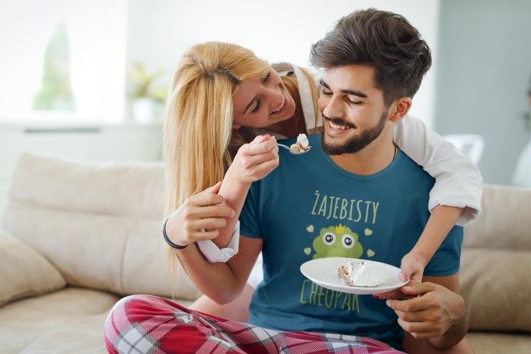 KOSZULKA NA WALENTYNKI PREZENT DLA CHŁOPAKA ŻAJEBISTY CHŁOPAK  KOLOR PETROL BLUE (6).jpg