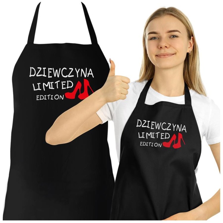 FARTUCH DLA DZIEWCZYNY ŻONY PREZENT NA WALENTYNKI DZIEWCZYNA LIMITED EDITION.jpg
