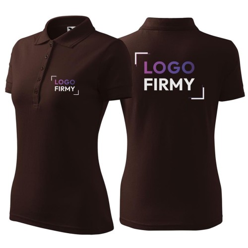 Koszulka kawowa polo z logo na sercu i plecach damska z nadrukiem logo firmy 200g 210 kolor 27 koszulka polo.jpg