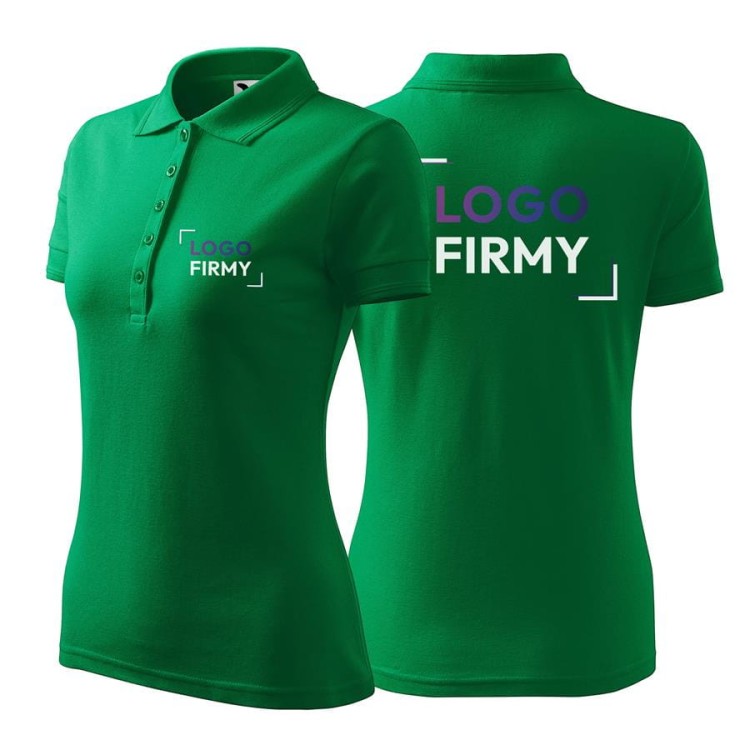 Koszulka zieleń trawy polo z logo na sercu i plecach damska z nadrukiem logo firmy 200g 210 kolor 16 koszulka polo.jpg