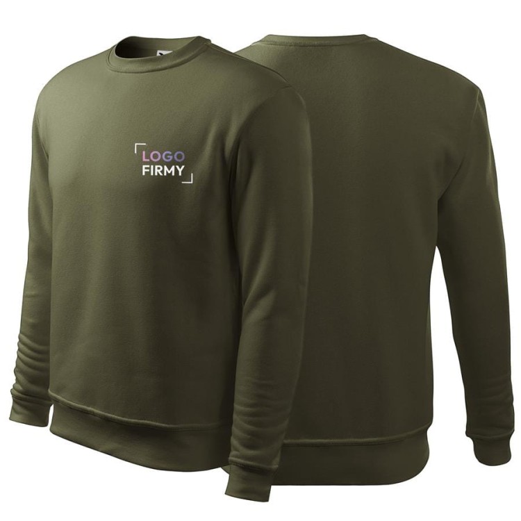 Bluza military męska dziecięca z logo na sercu nadrukiem logo firmy 300g 406 kolor 69 bluza podstawowa.jpg