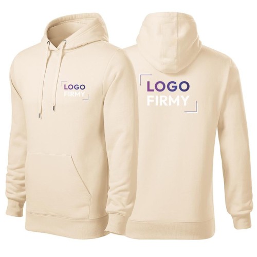 Bluza migdałowy męska z logo na sercu i plecach nadrukiem logo firmy 320g 413 kolor 21 bluza cape.jpg