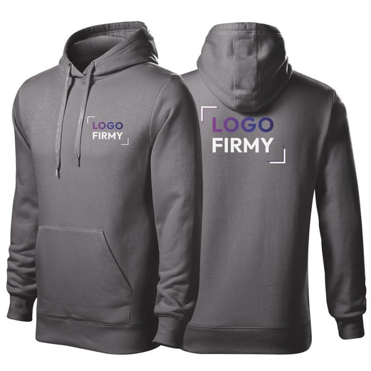 Bluza stalowy męska z logo na sercu i plecach nadrukiem logo firmy 320g 413 kolor 36 bluza cape.jpg