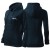 Bluza granatowa damska z logo na sercu z nadrukiem logo firmy 300g 411 kolor 02 bluza trendy zipper.jpg