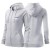 Bluza jasnoszary melanż damska z logo na sercu z nadrukiem logo firmy 300g 411 kolor 03 bluza trendy zipper.jpg