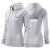 Bluza jasnoszary melanż damska z logo na sercu i plecach z nadrukiem logo firmy 300g 411 kolor 03 bluza trendy zipper.jpg