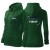 Bluza zieleń butelkowa damska z logo na sercu i plecach z nadrukiem logo firmy 300g 411 kolor 06 bluza trendy zipper.jpg