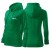 Bluza zieleń trawy damska z logo na sercu z nadrukiem logo firmy 300g 411 kolor 16 bluza trendy zipper.jpg